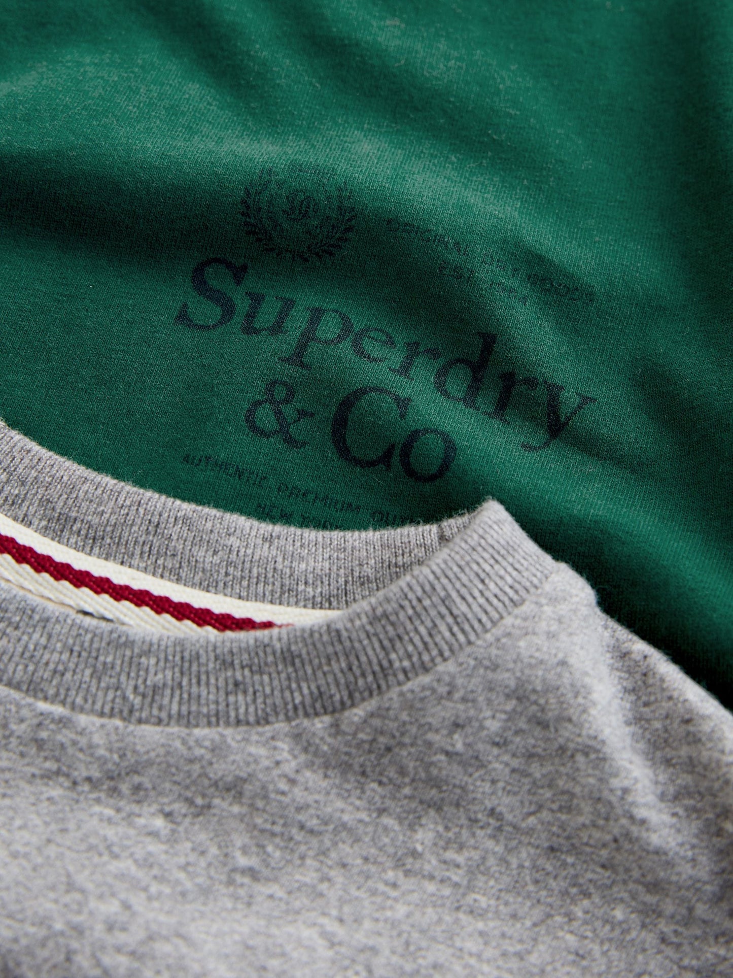 Superdry Green/Blue T-Shirts 3 Pack image 6