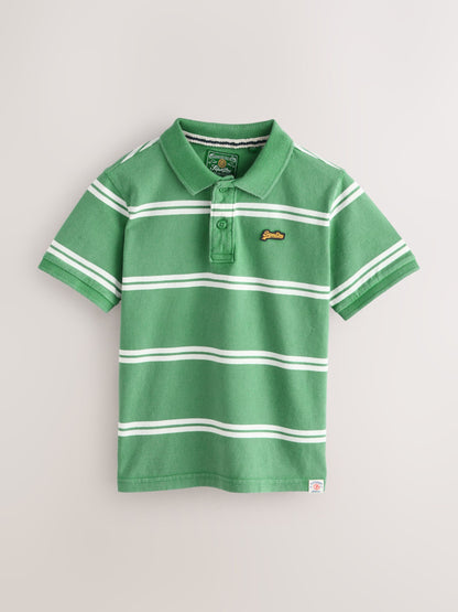 Dsiney Kidz - Superdry Green/Blue Polo Shirts 2 Pack image 2