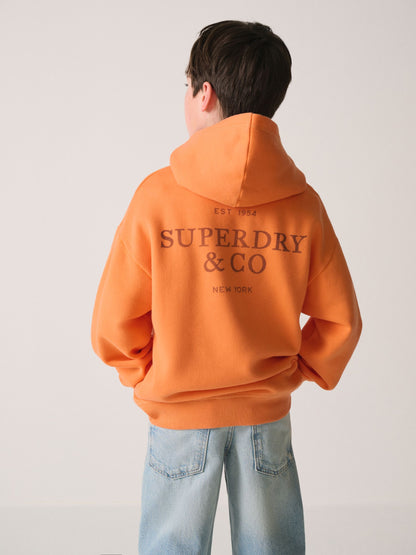Dsiney Kidz - Superdry Orange Hoodie image 1