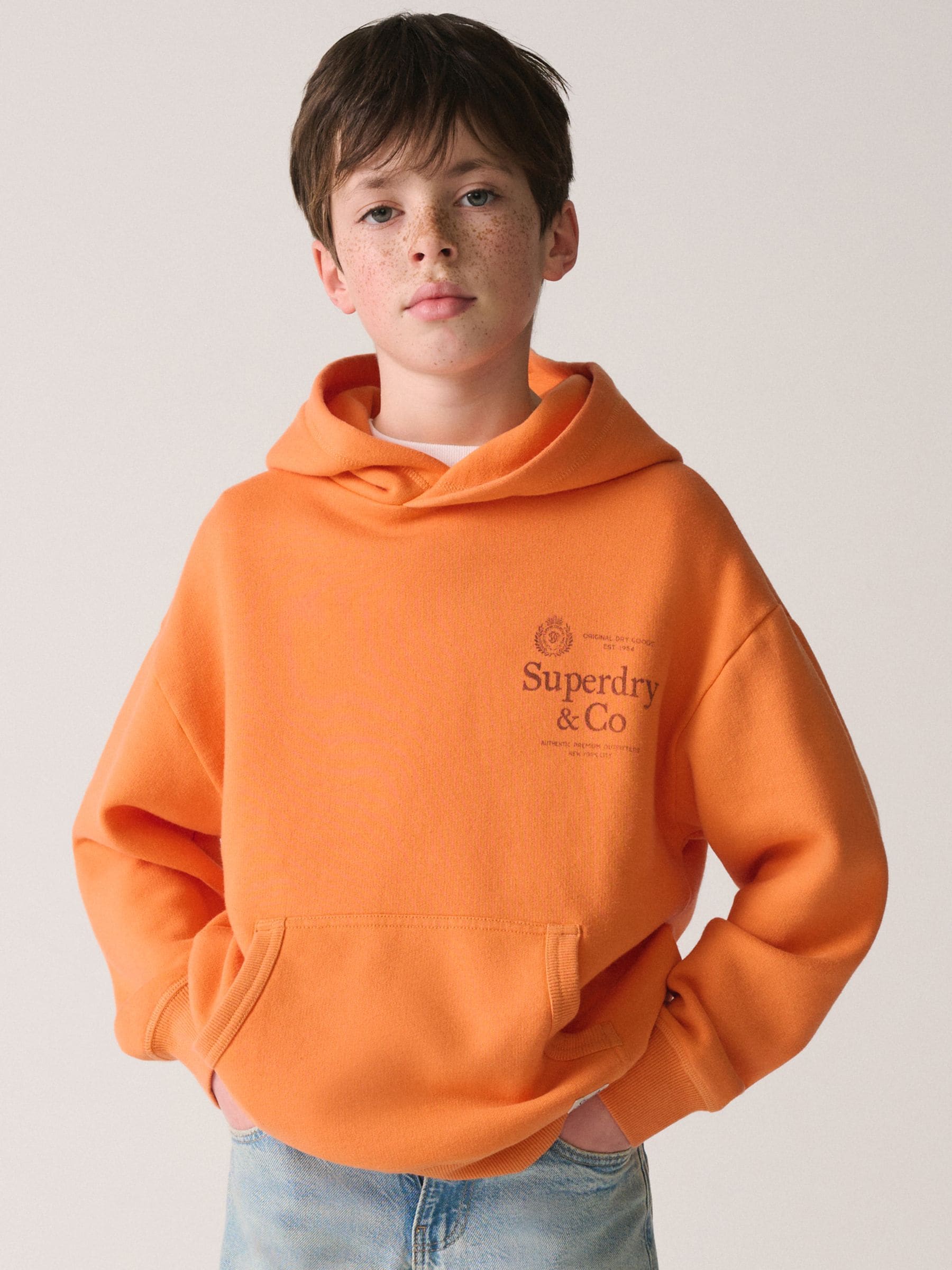 Dsiney Kidz - Superdry Orange Hoodie image 2