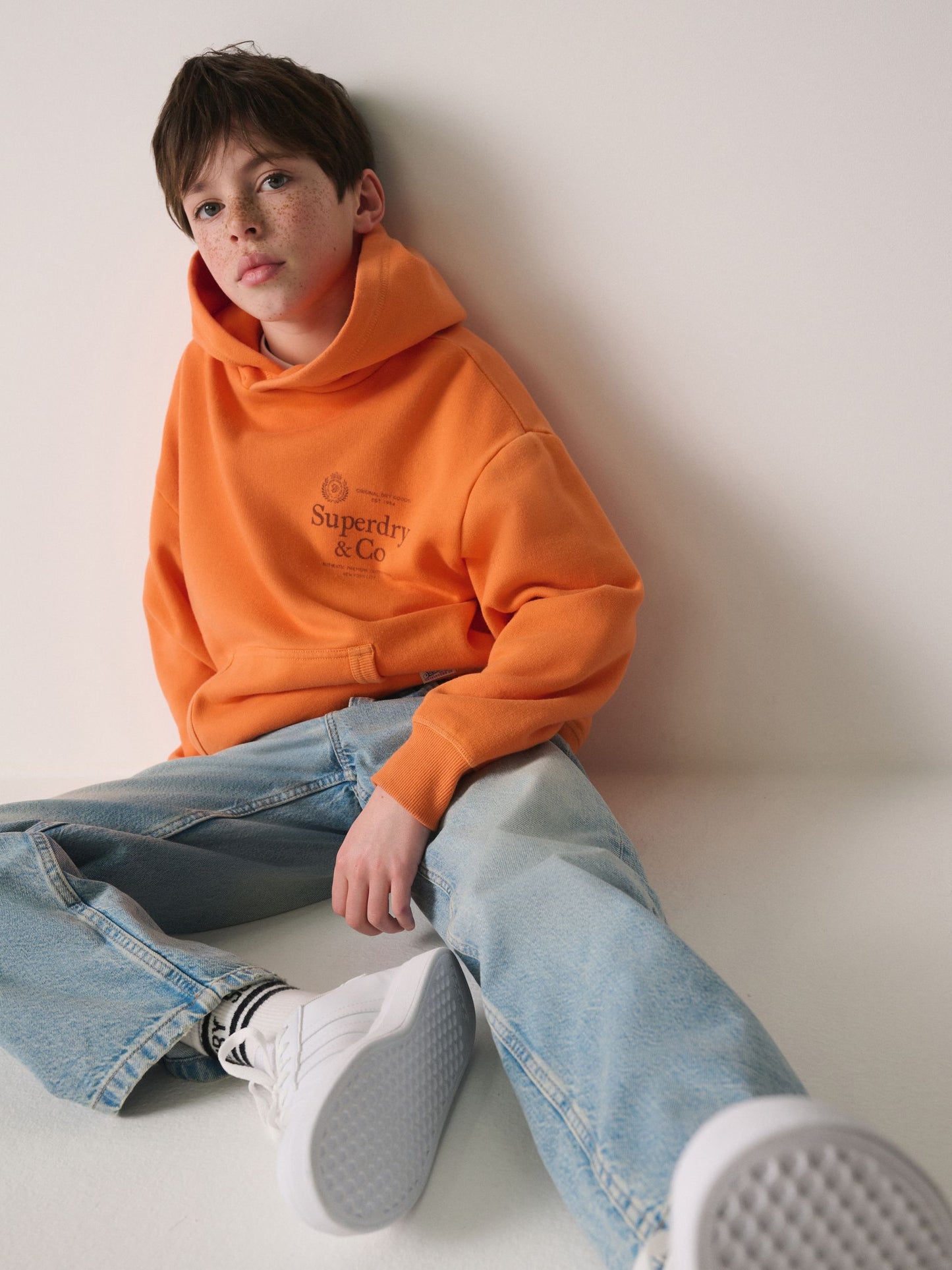Dsiney Kidz - Superdry Orange Hoodie image 3
