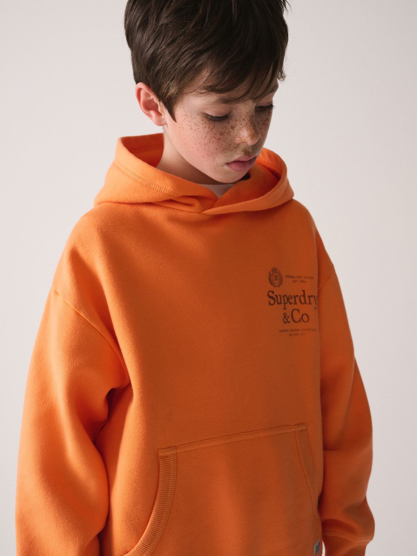 Dsiney Kidz - Superdry Orange Hoodie image 4