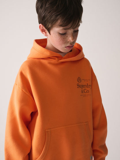 Dsiney Kidz - Superdry Orange Hoodie image 4
