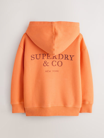 Dsiney Kidz - Superdry Orange Hoodie image 7