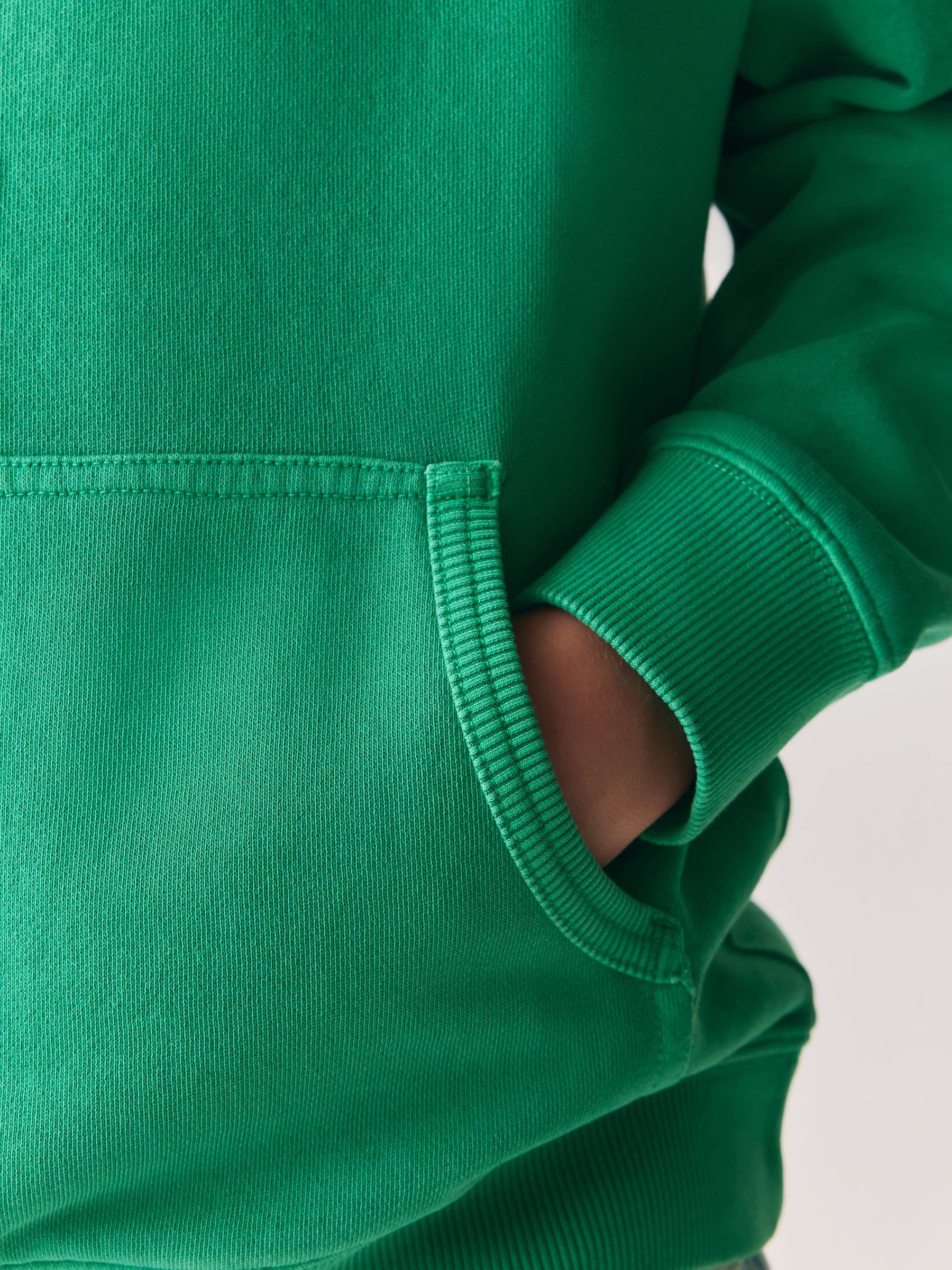 Dsiney Kidz - Superdry Bright Green Logo Hoodie image 6