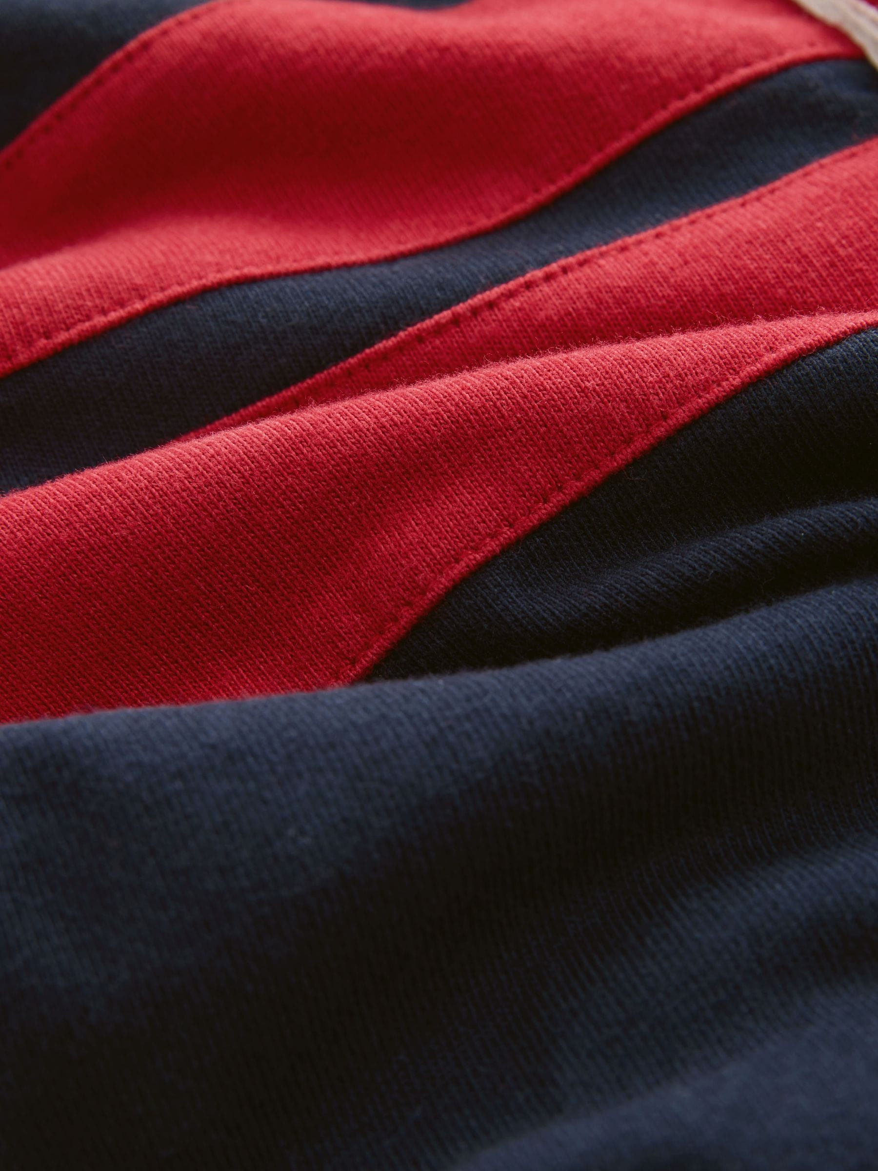 Dsiney Kidz - Superdry Rugby Red/Navy Shirt image 9