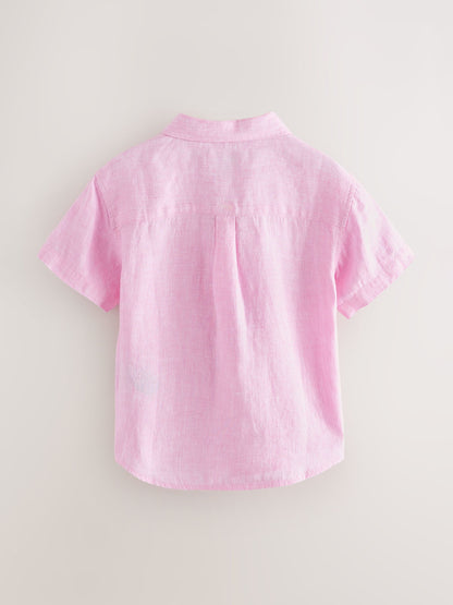 Dsiney Kidz - Superdry Pink Linen Shirt image 6