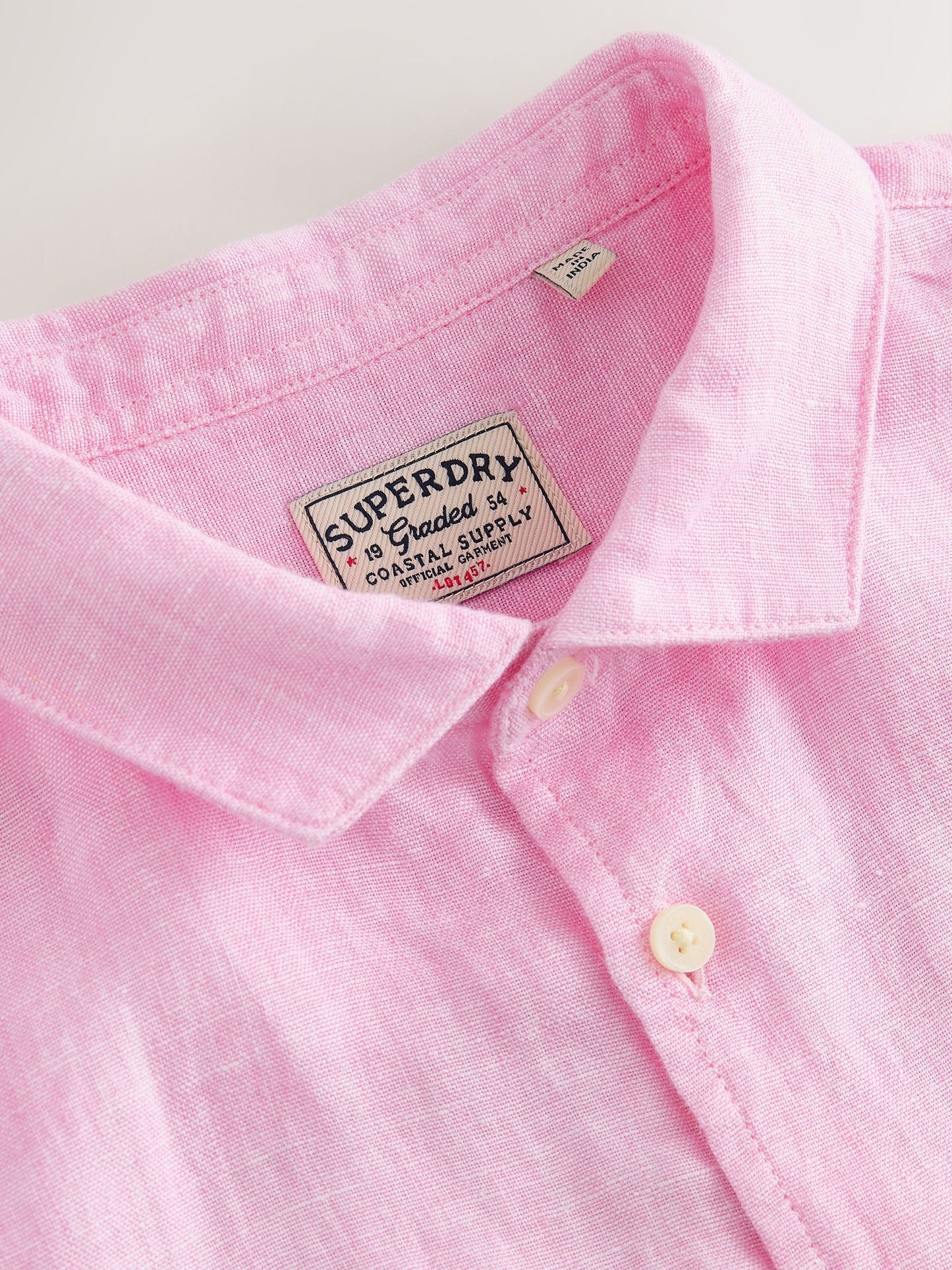 Dsiney Kidz - Superdry Pink Linen Shirt image 8