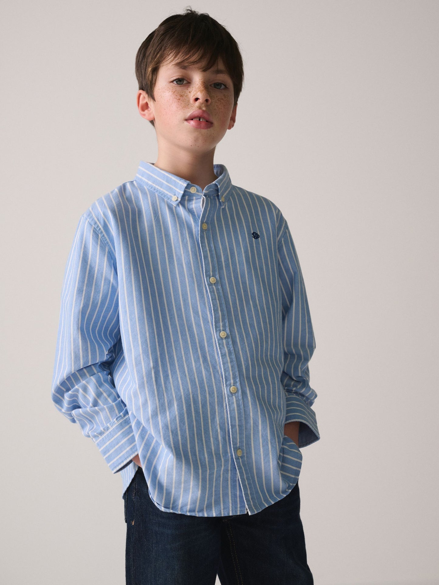 Dsiney Kidz - Superdry Blue Stripe Shirt image 3