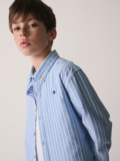 Dsiney Kidz - Superdry Blue Stripe Shirt image 4