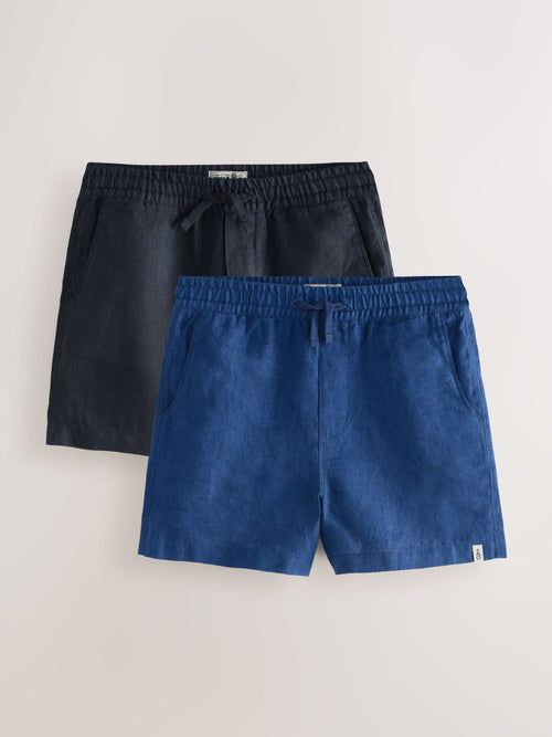 Superdry Blue Shorts 2 Pack image 1