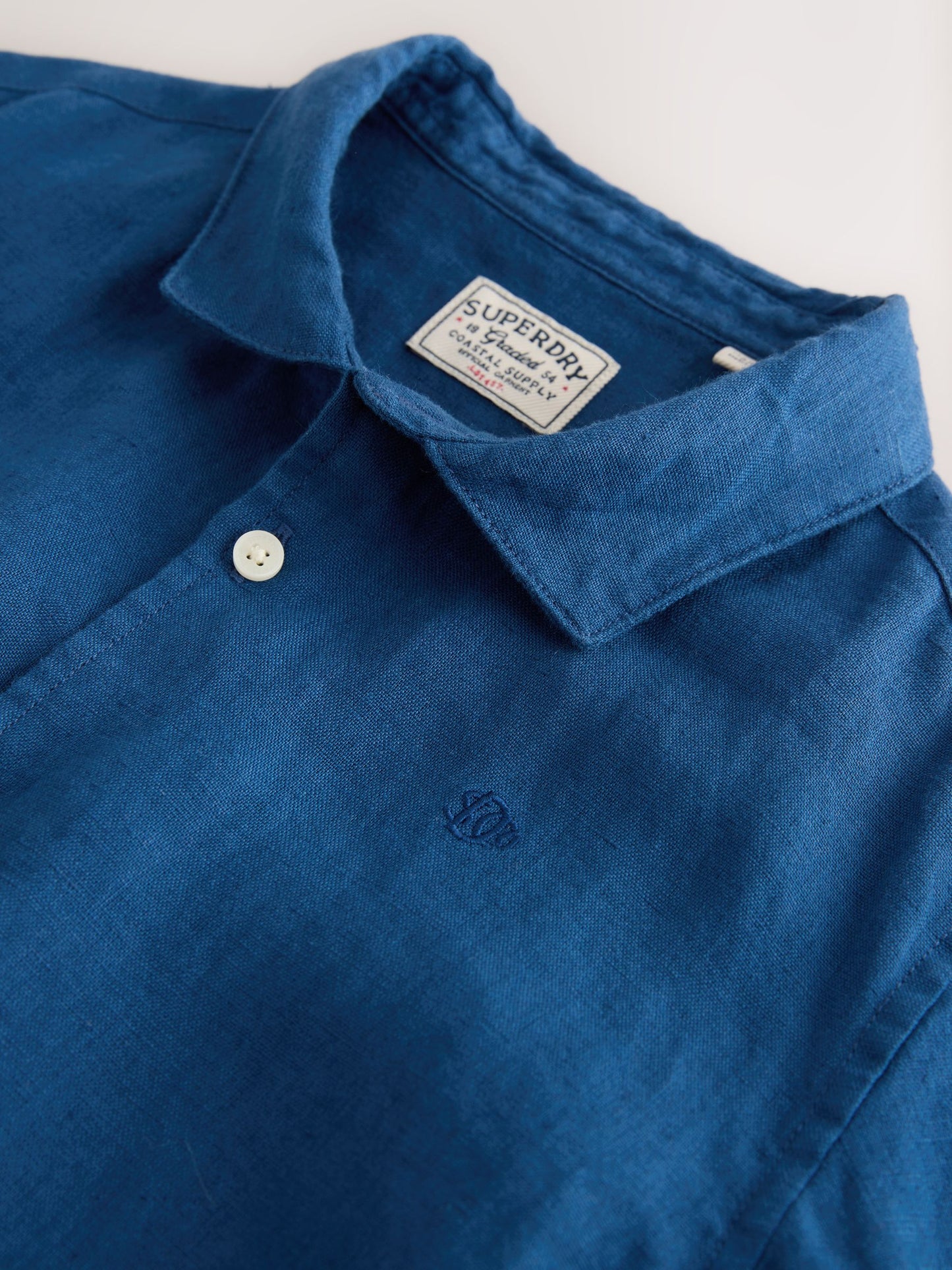 Dsiney Kidz - Superdry Blue Linen Shirt image 8