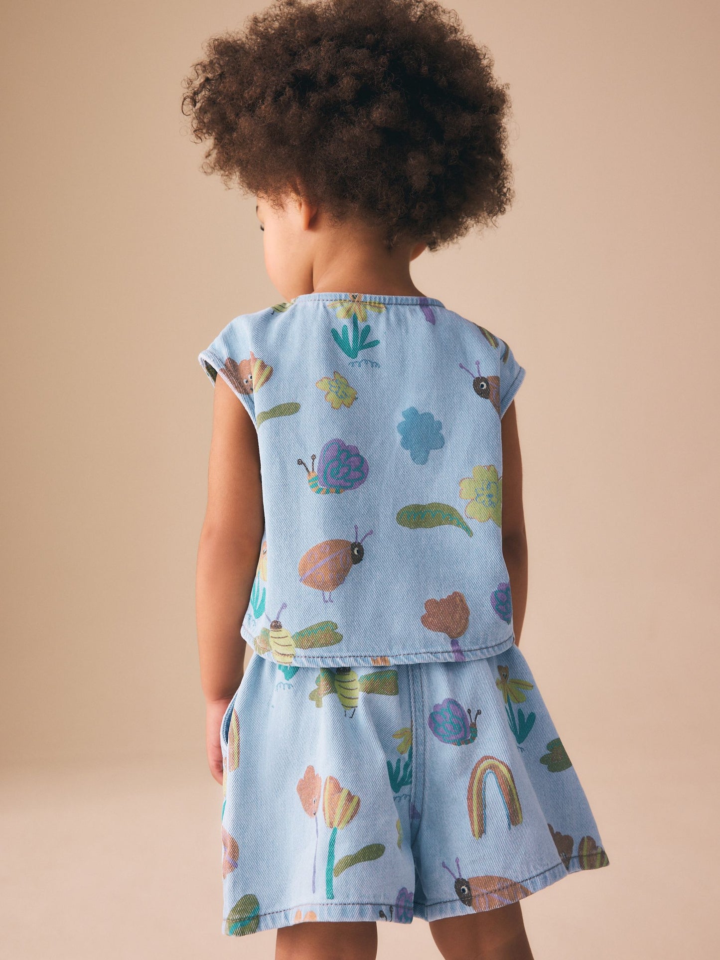 Dsiney Kidz - Denim Ladybug Print Character Set (3mths-7yrs) (3mths-7yrs) image 3