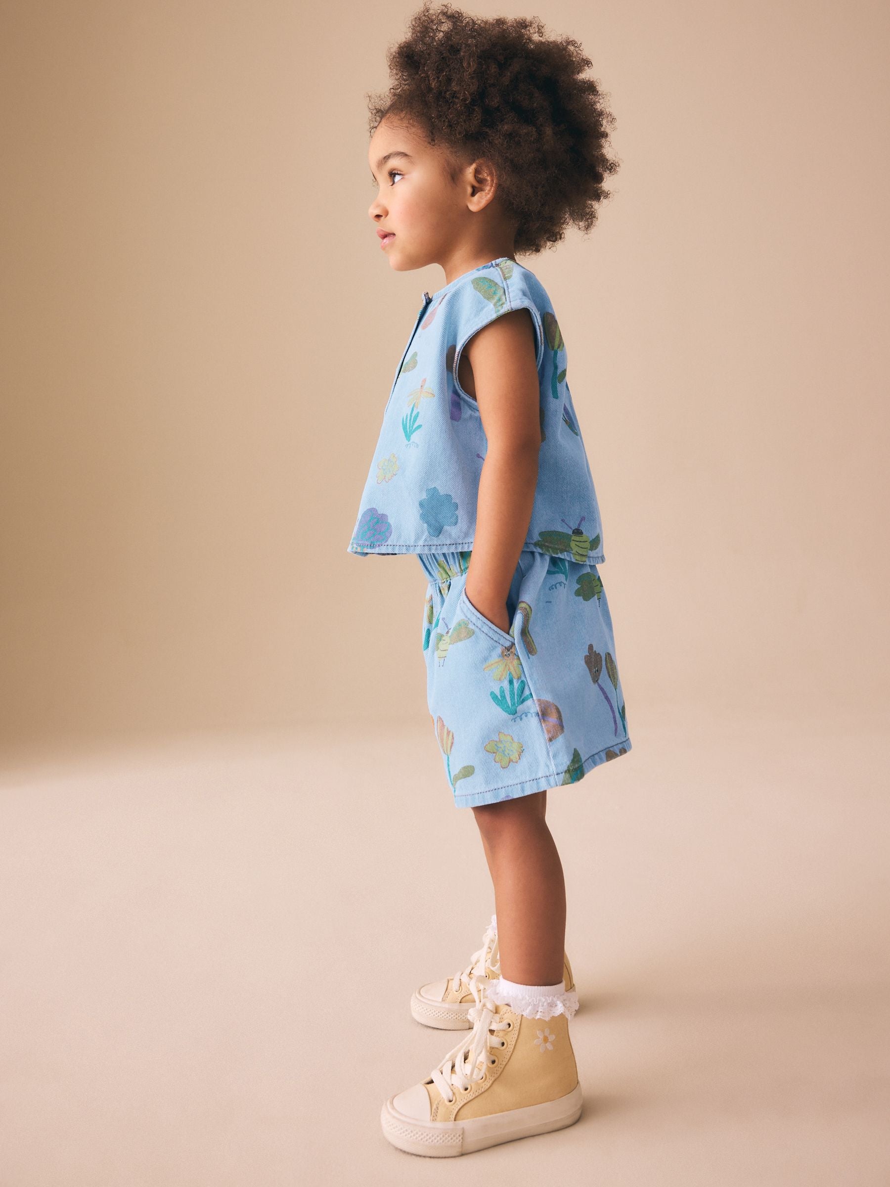 Dsiney Kidz - Denim Ladybug Print Character Set (3mths-7yrs) (3mths-7yrs) image 4