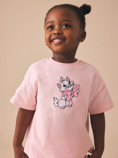 Pink Disney Marie Shorts Set (3mths-7yrs) image 5