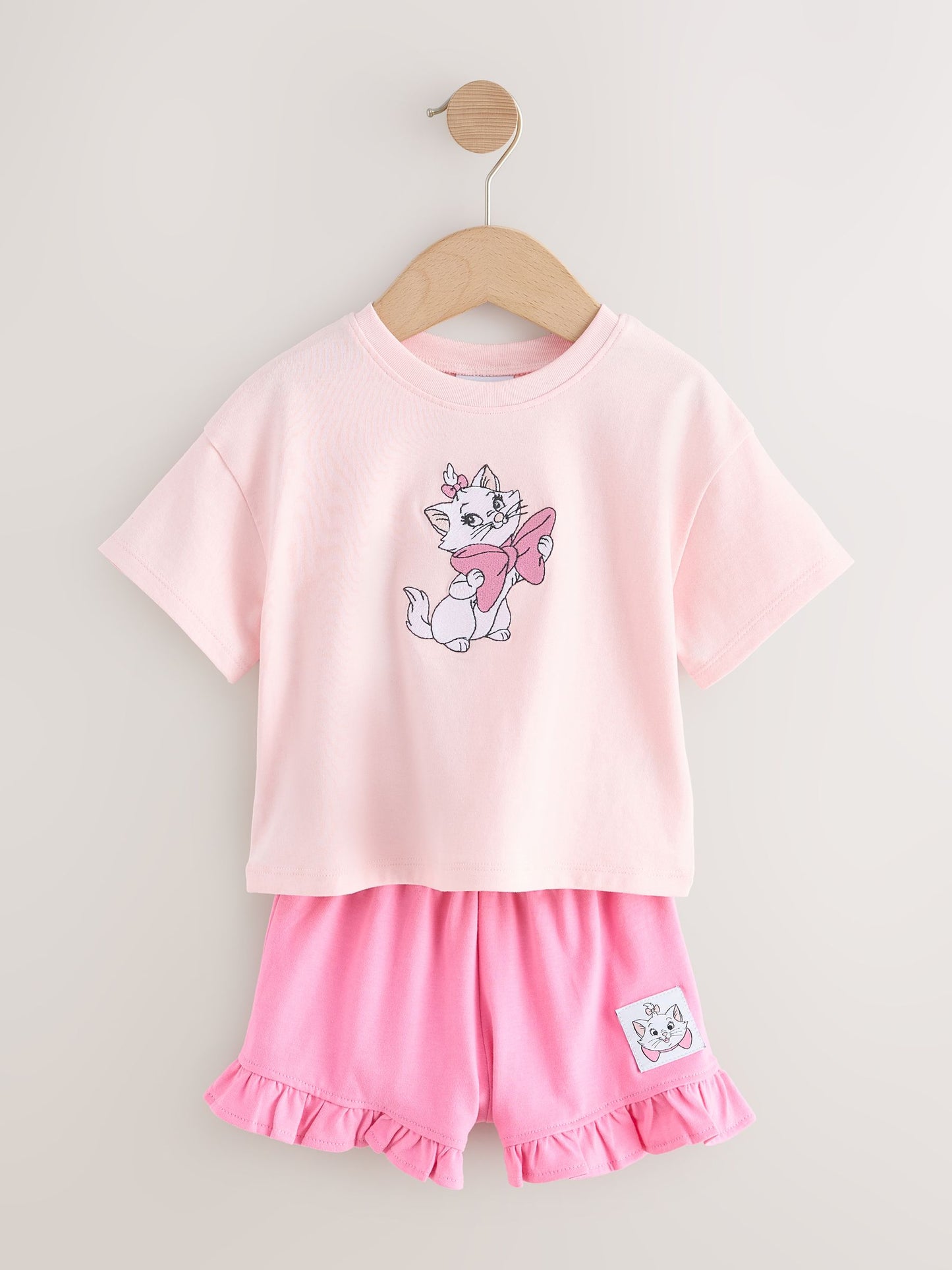 Pink Disney Marie Shorts Set (3mths-7yrs) image 6