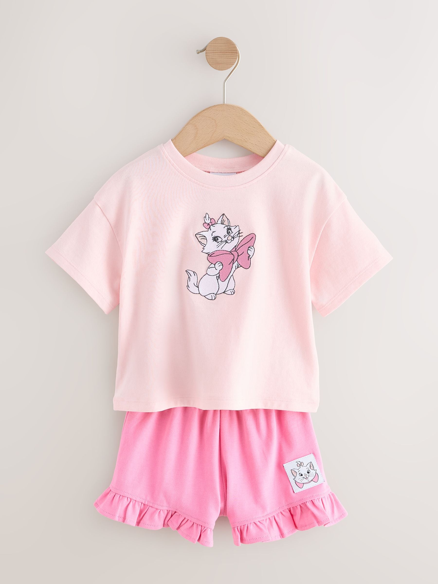 Pink Disney Marie Shorts Set (3mths-7yrs) image 6