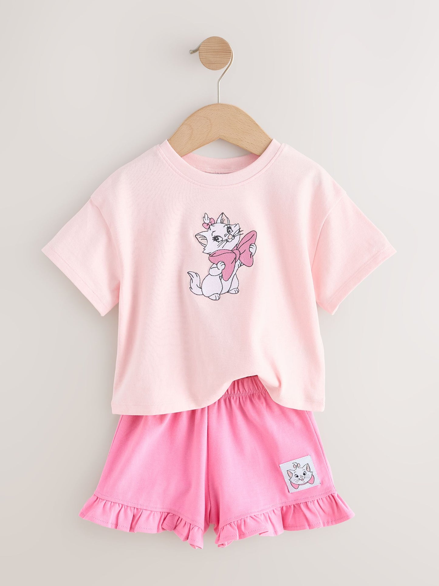 Pink Disney Marie Shorts Set (3mths-7yrs) image 7