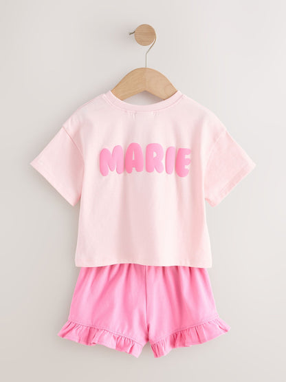Pink Disney Marie Shorts Set (3mths-7yrs) image 8