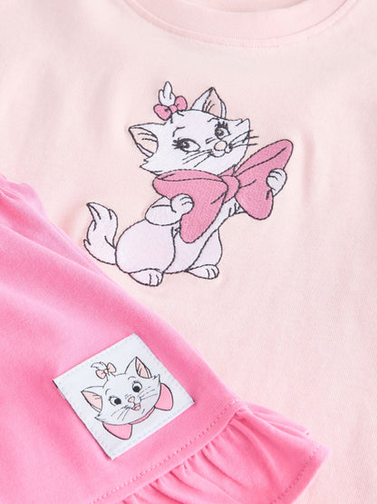 Pink Disney Marie Shorts Set (3mths-7yrs) image 10