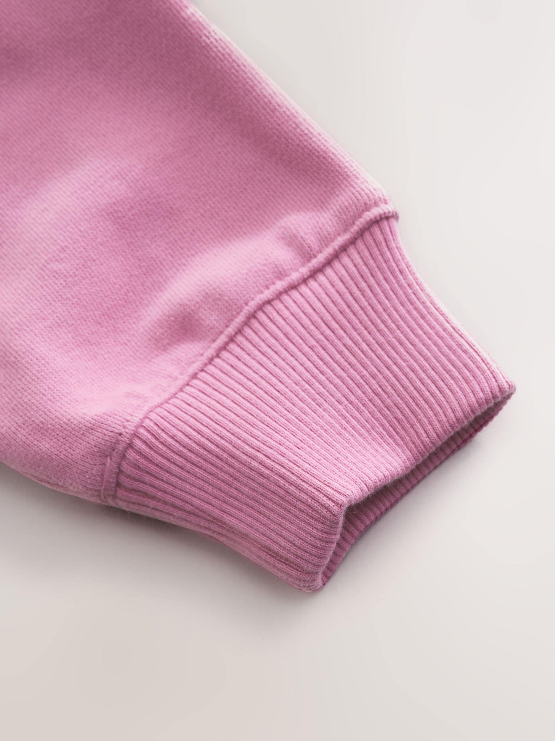 Superdry Pink Sweat Top & Joggers Set image 10