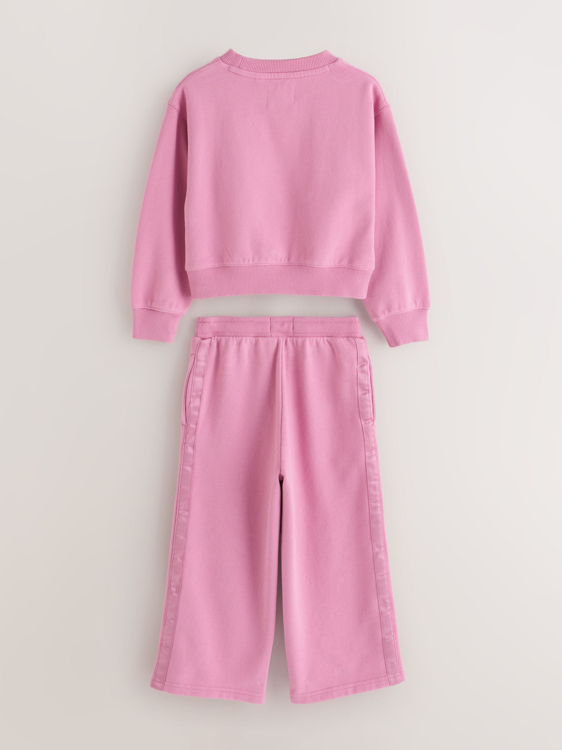 Superdry Pink Sweat Top & Joggers Set image 7