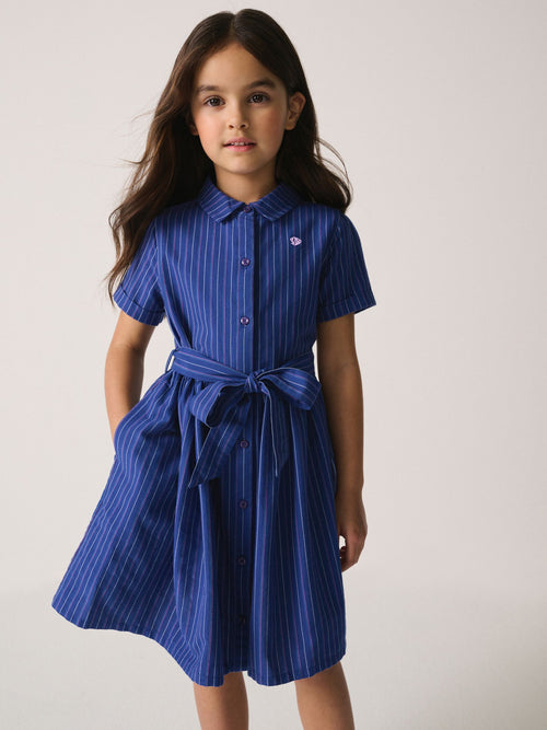 Dsiney Kidz - Superdry Blue Stripe Dress image 1