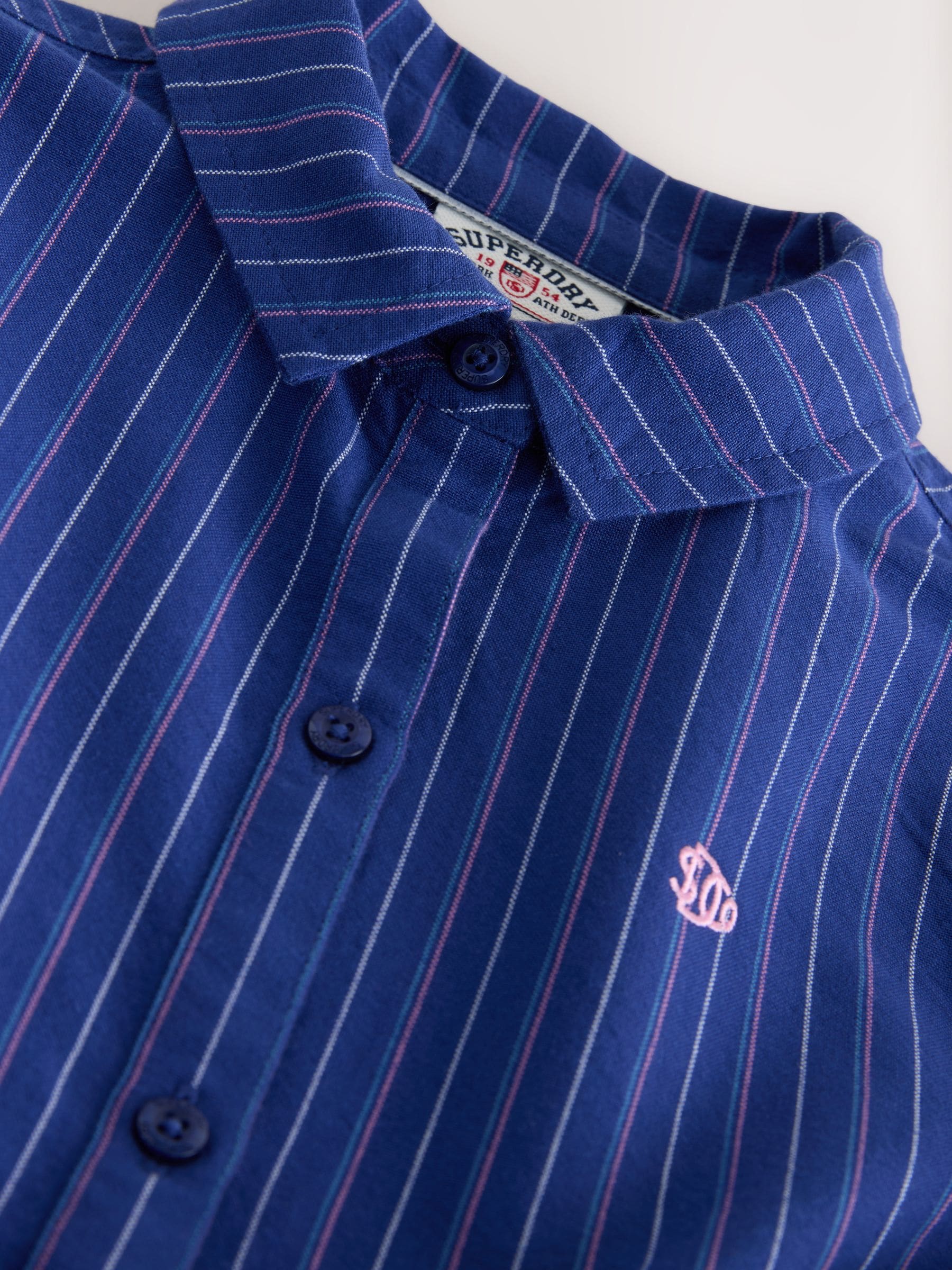Superdry Blue Stripe Dress image 8