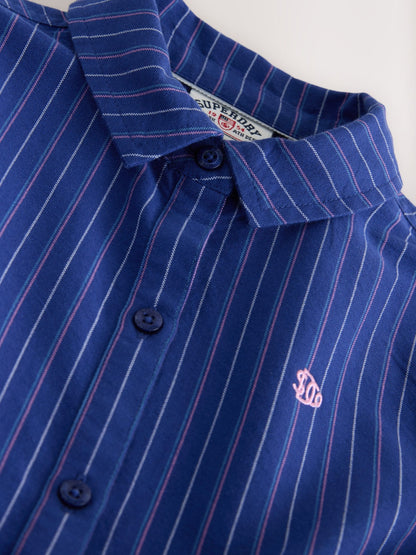 Superdry Blue Stripe Dress image 8