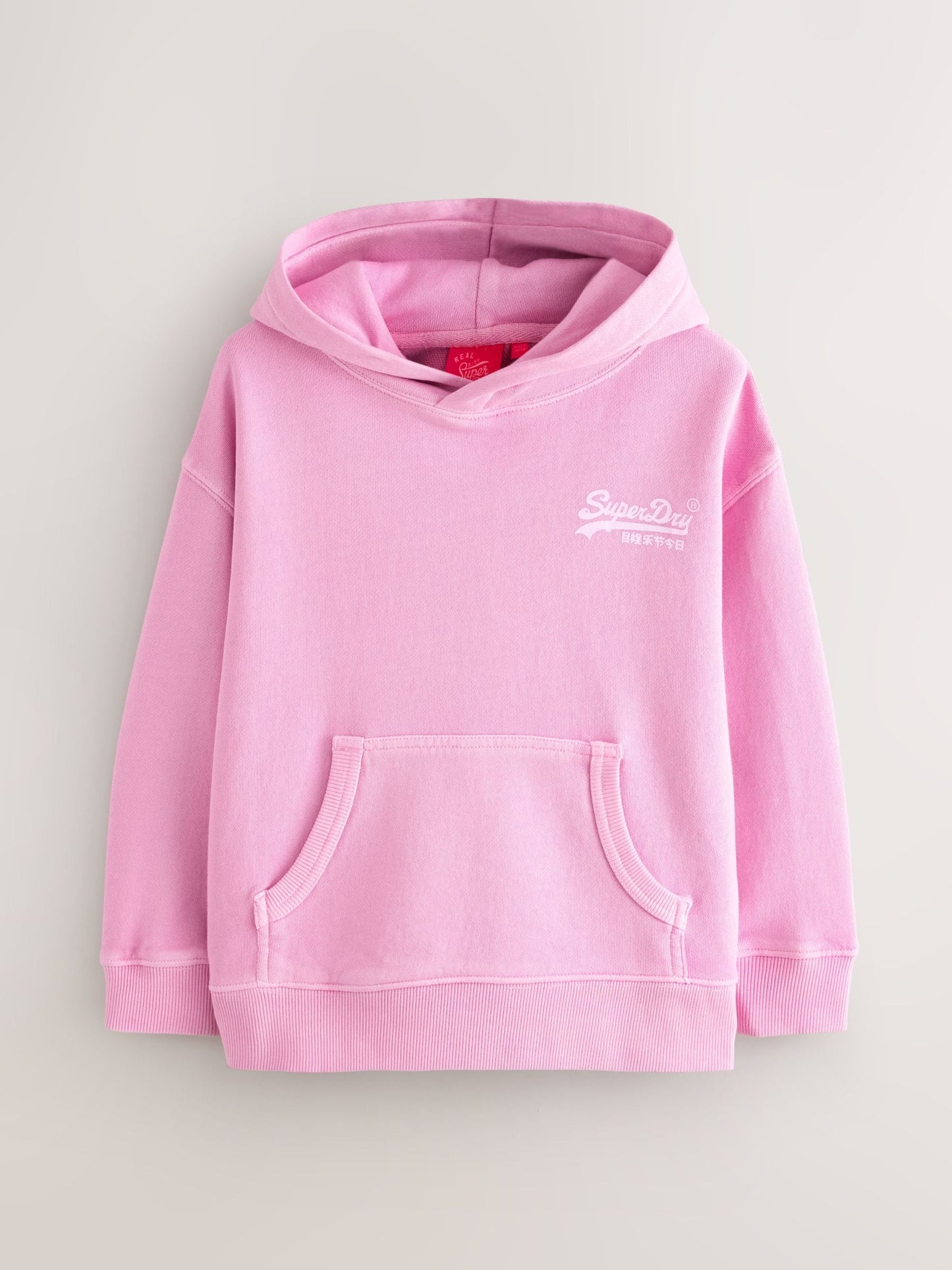 Dsiney Kidz - Superdry Pink Logo Hoodie image 5