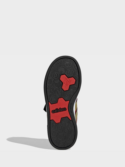 adidas Red Marvel Iron Man Grand Court Trainers image 6