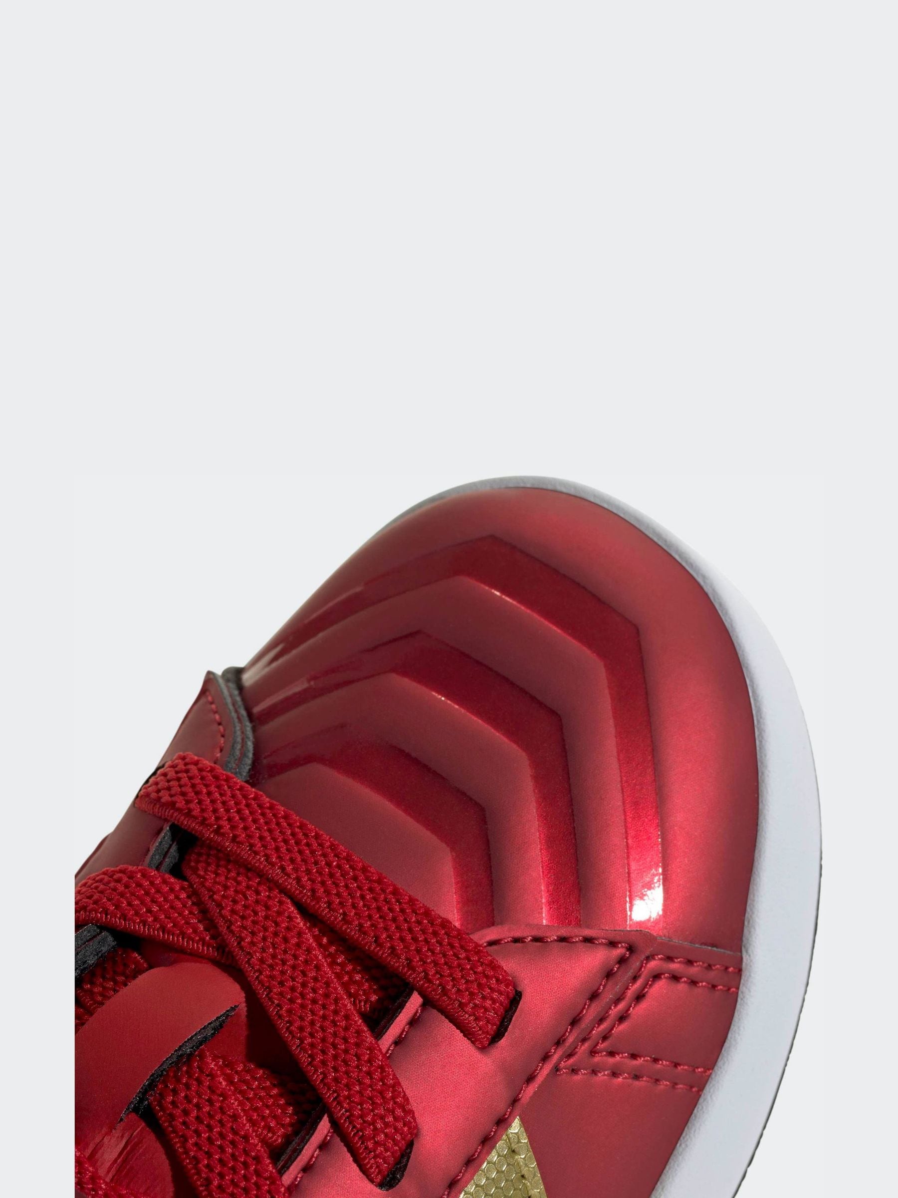 adidas Red Marvel Iron Man Grand Court Trainers image 9