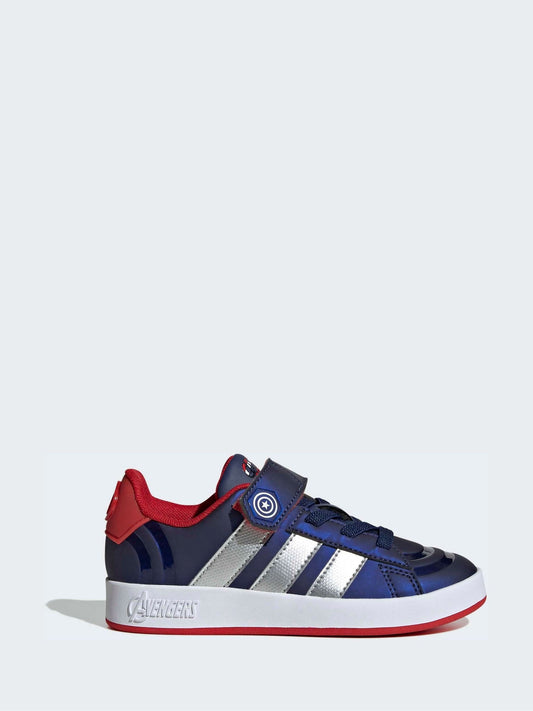 adidas Blue Marvel Captain America Grand Court Trainers image 1