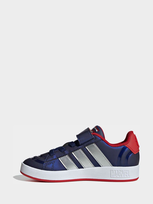adidas Blue Marvel Captain America Grand Court Trainers image 2