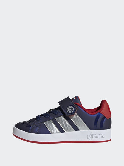 adidas Blue Marvel Captain America Grand Court Trainers image 3