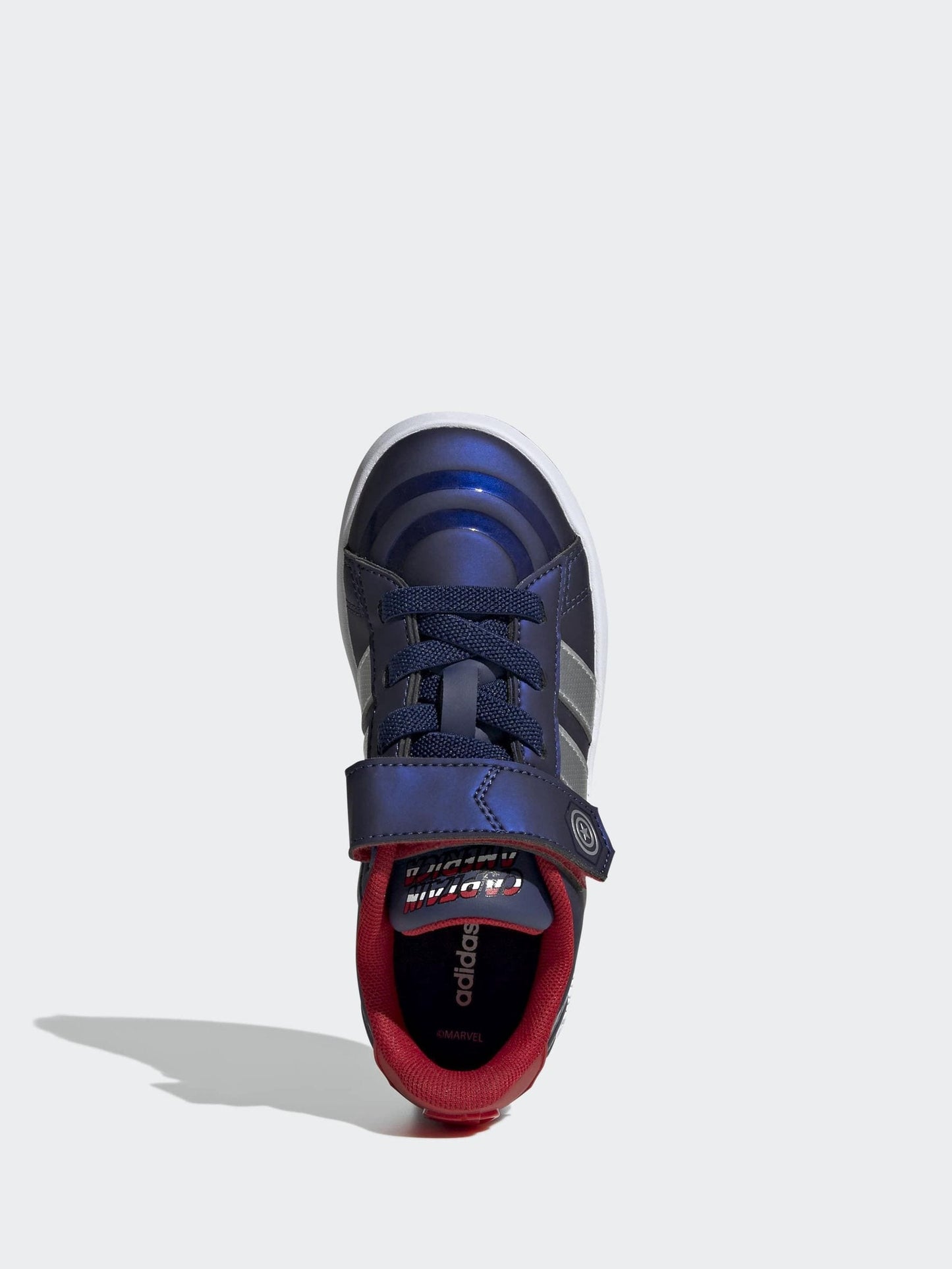 adidas Blue Marvel Captain America Grand Court Trainers image 7