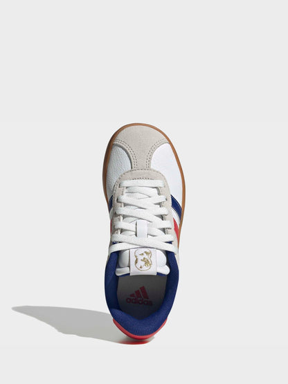 adidas White/Navy VL Court 3.0 Junior Trainers image 7