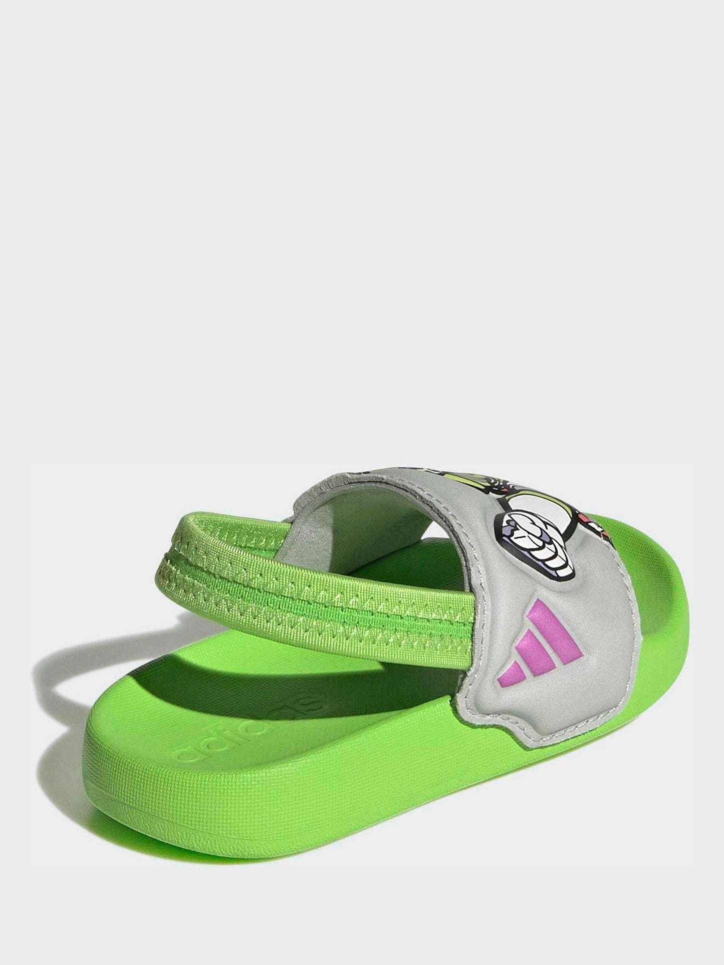 adidas Green Adilette Estrap Infant Buzz Sandals image 4