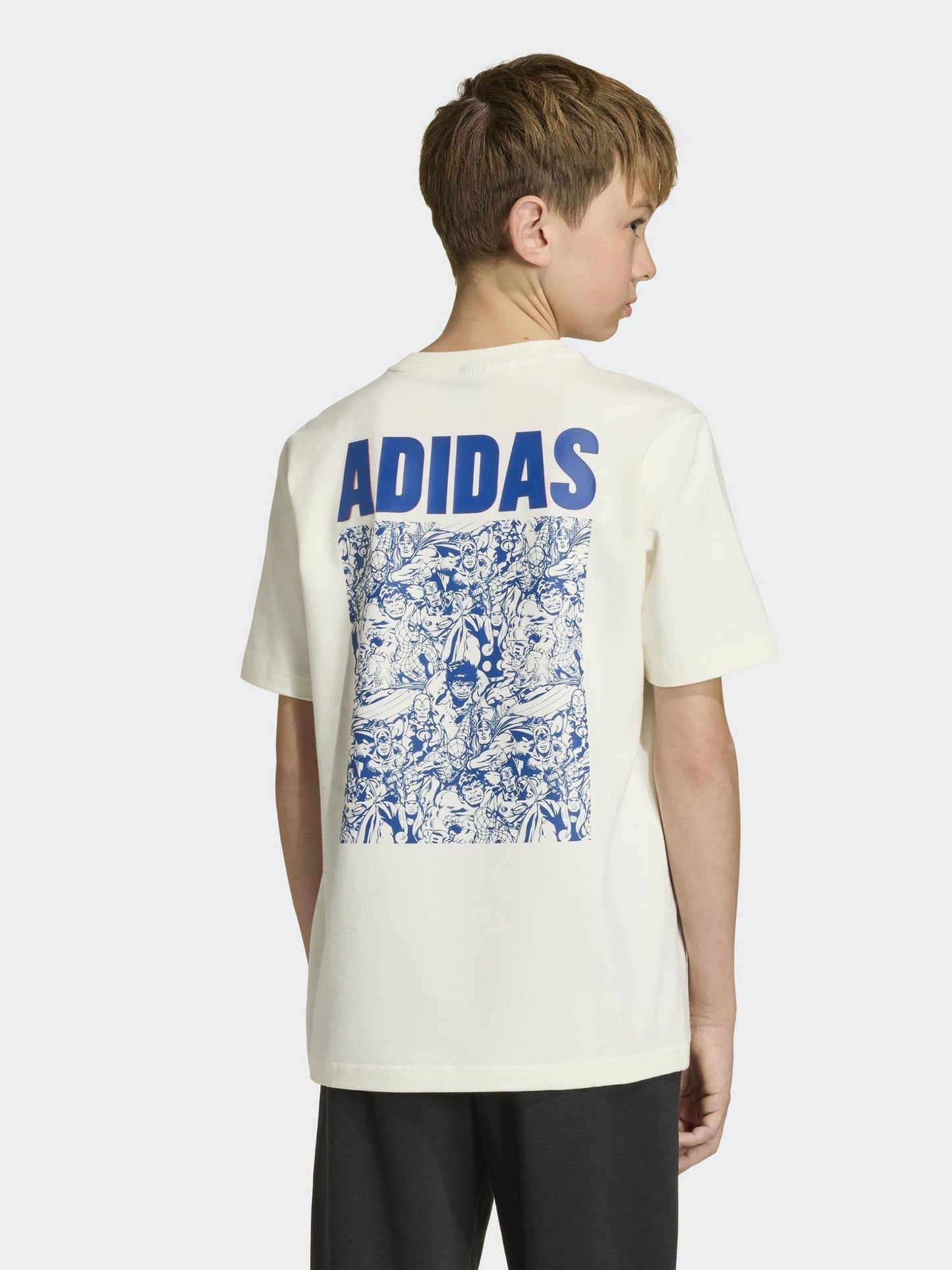 Dsiney Kidz - adidas White Marvel Avengers Graphic T-Shirt image 2