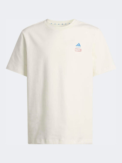Dsiney Kidz - adidas White Marvel Avengers Graphic T-Shirt image 5