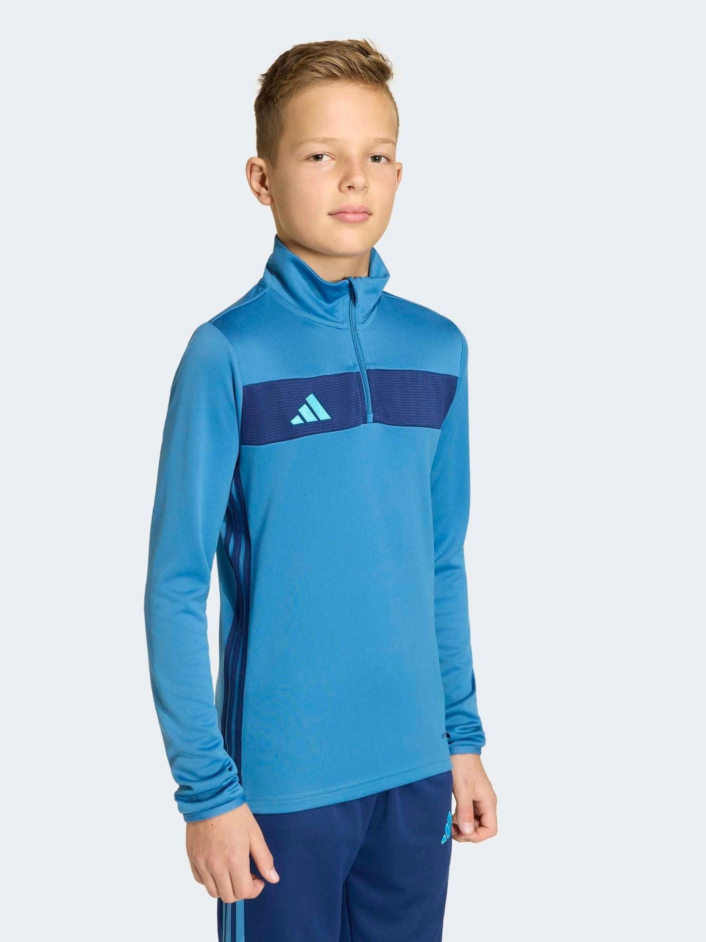 Dsiney Kidz - adidas Blue Tiro 25 Essentials Kids Training Top image 1