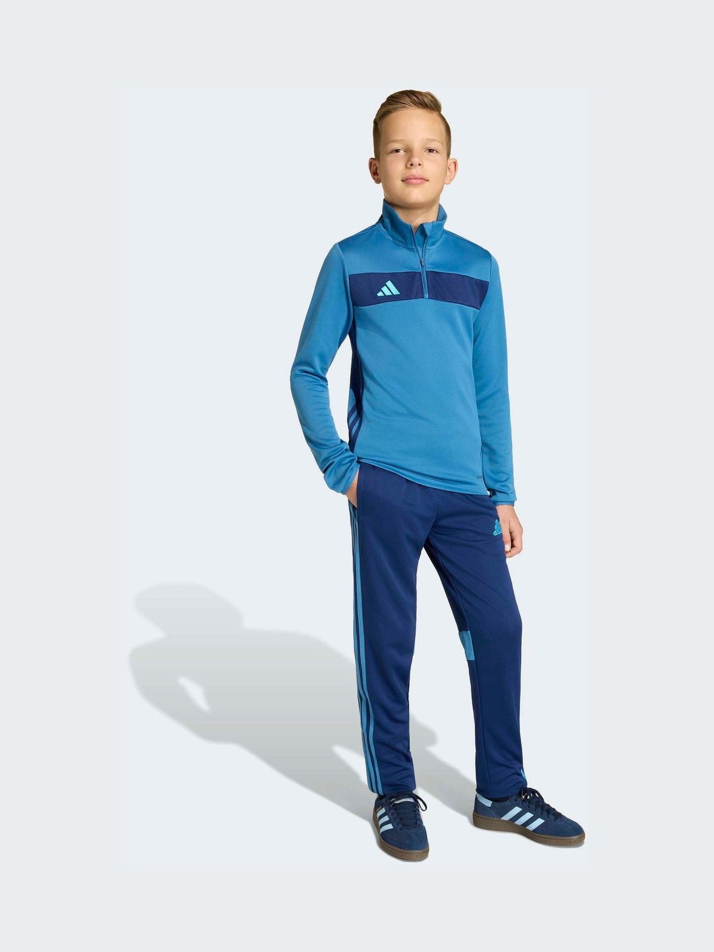 Dsiney Kidz - adidas Blue Tiro 25 Essentials Kids Training Top image 2
