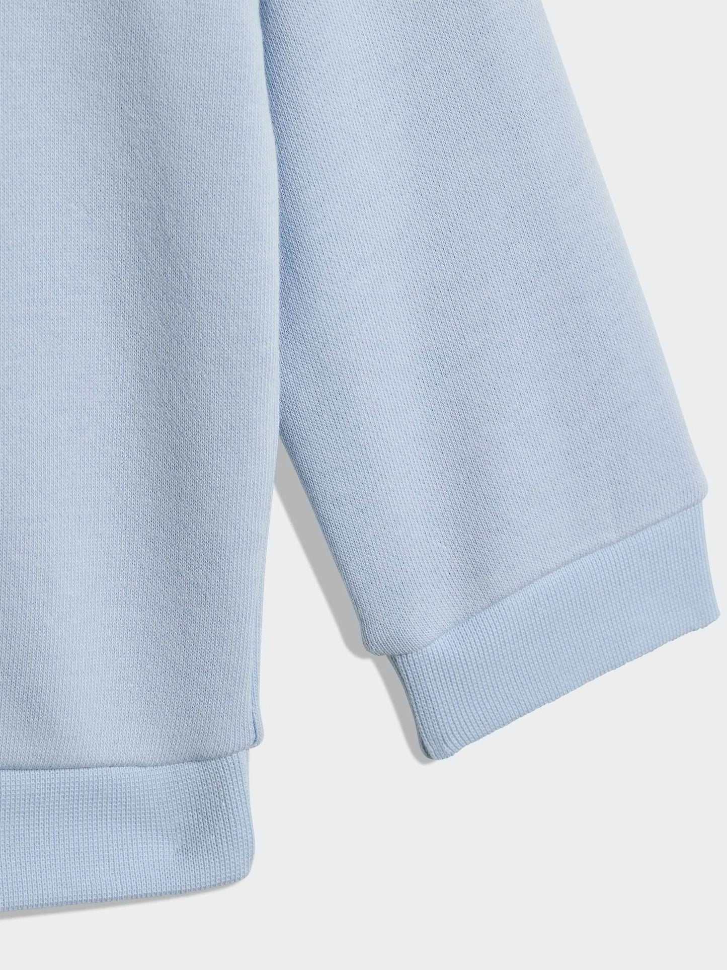 adidas Originals Light Blue Trefoil Sweatshirt and Jogger Infant Set image 6