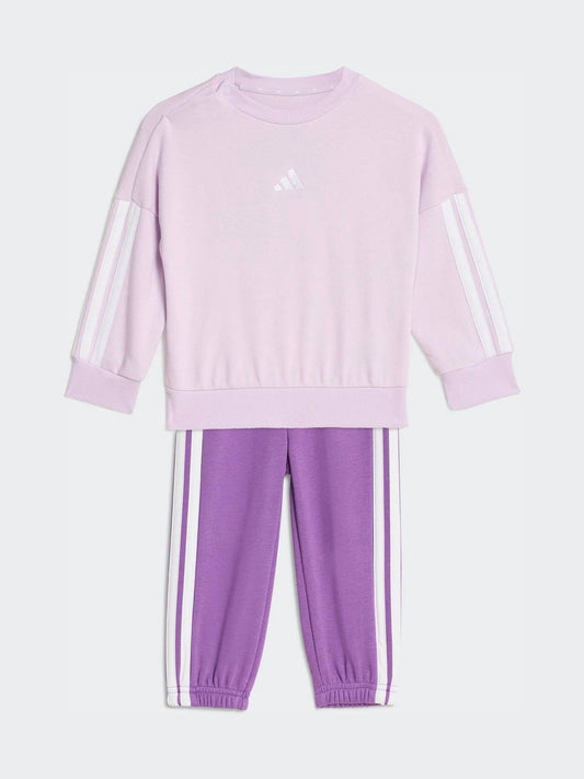adidas Purple Essentials Top  and Joggers Infant Set image 1