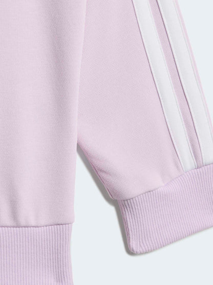 adidas Purple Essentials Top  and Joggers Infant Set image 5