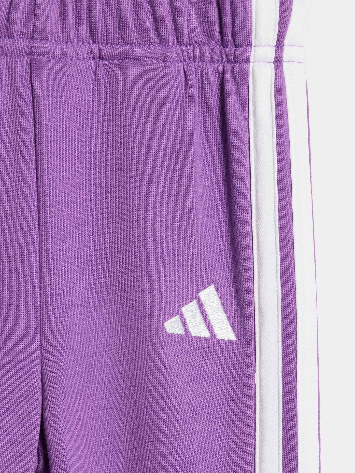adidas Purple Essentials Top  and Joggers Infant Set image 6