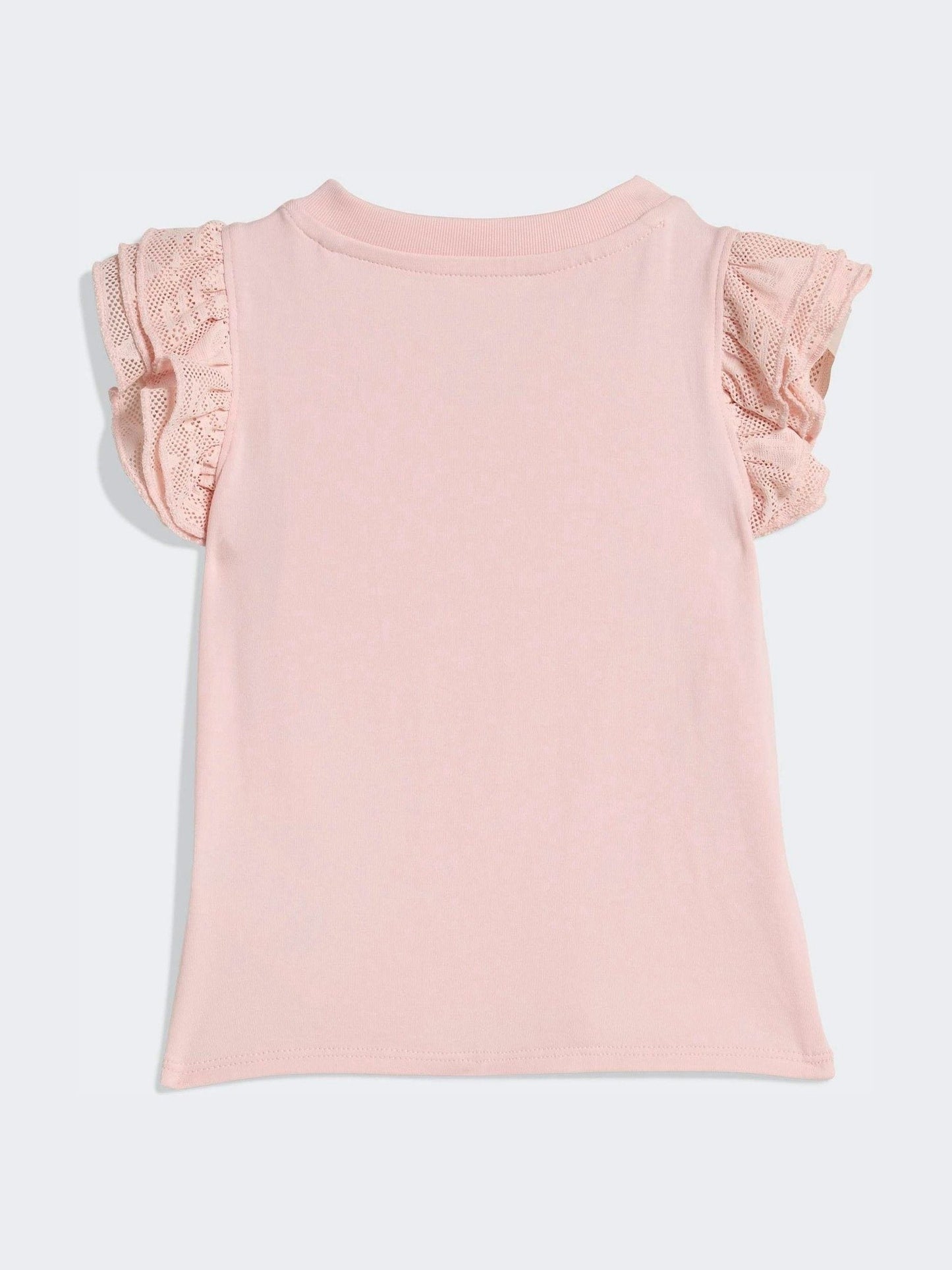 adidas Originals Pink Frill T-Shirt and Cycling Leggings Infant Set image 4