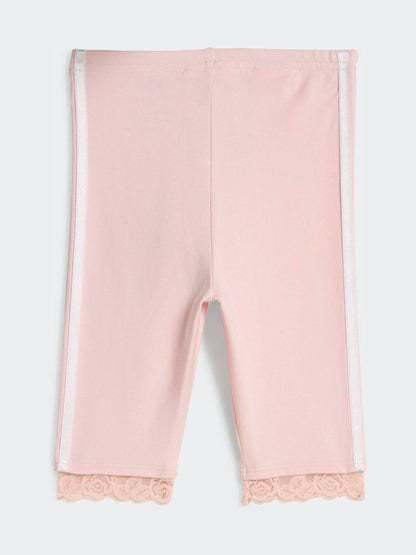 adidas Originals Pink Frill T-Shirt and Cycling Leggings Infant Set image 5