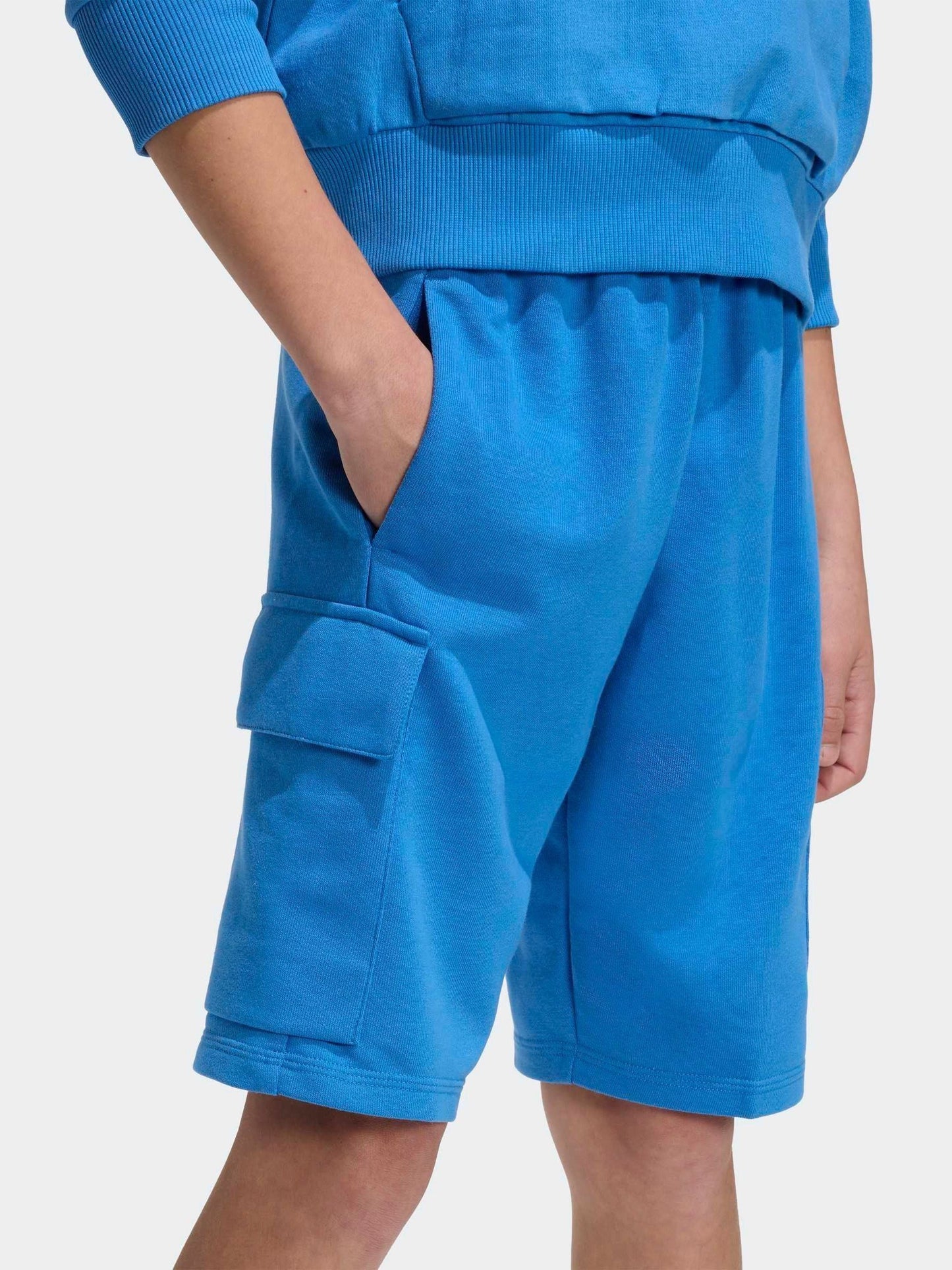 Dsiney Kidz - adidas Light Blue Essentials Kids Cargo Shorts image 1
