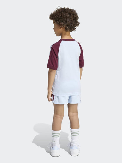 Dsiney Kidz - adidas Originals Blue T-Shirt and Sprinter Shorts Set image 3